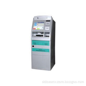 Water Proof Multifunction ATM Kiosk , Tel / Transport Card